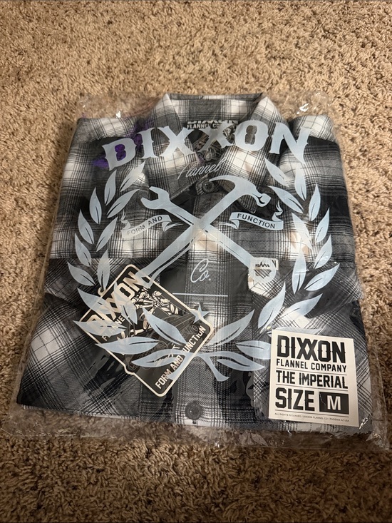 DIXXON Other - DIXXON “The Imperial” Black & White Plaid Casual Button-Down Shirt